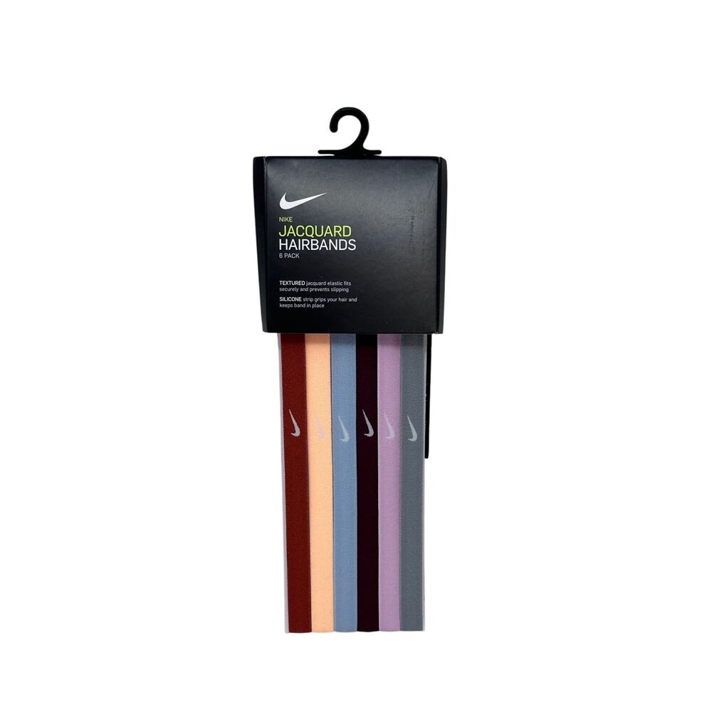 New in package Nike Jacquard Hairbands 6 pack